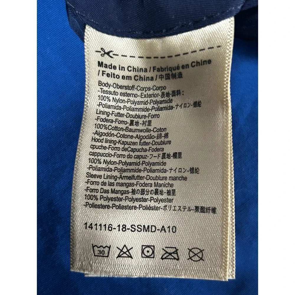 Scotch &‎ Soda Amsterdams Blauw Mens Navy Blue Field Jacket Size Small